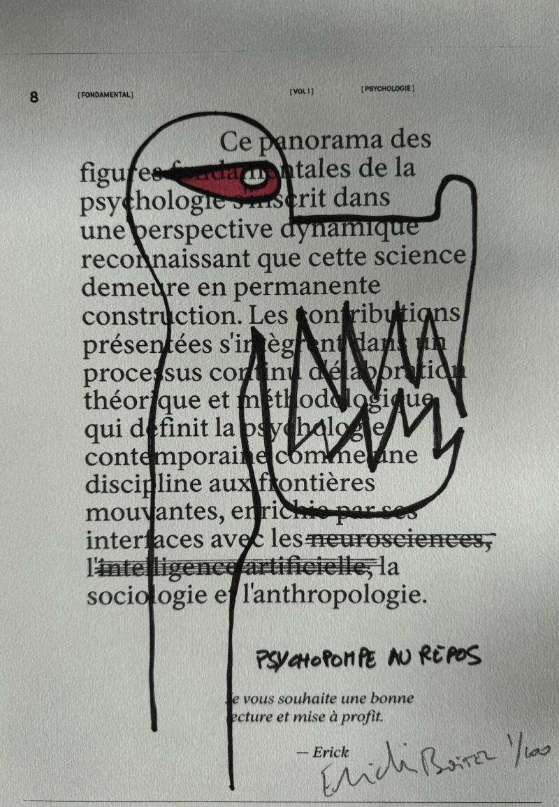 Tirage dédicacé à la main par Erick BOITEL, numéroté et limité à 100 exemplaires – Image 3