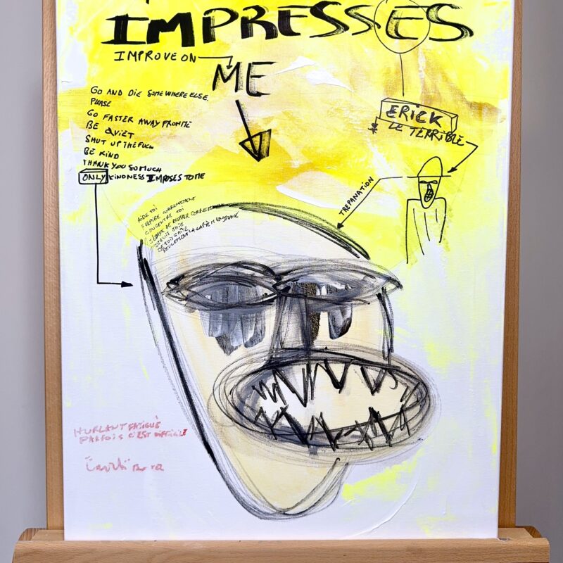 LES HURLANTS Series – Private Collection – Tired Howler, sometimes it's difficult