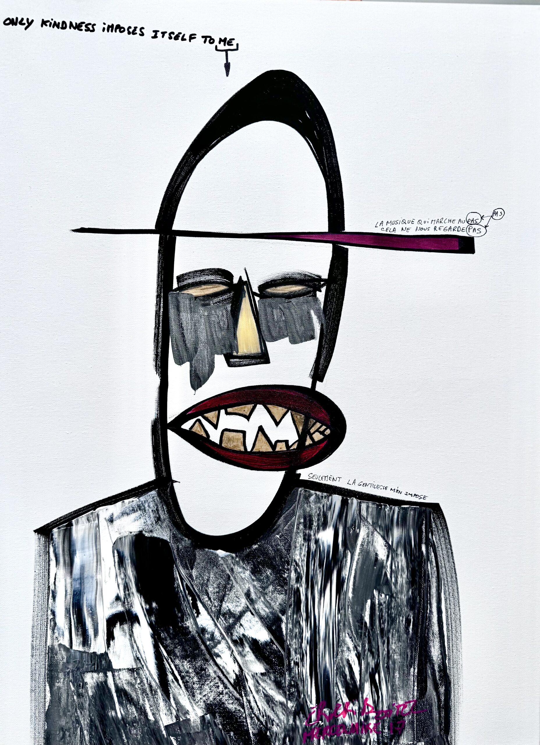 LES MERCENAIRES Series – Private Collection – Mercenaire 17 – Image 3